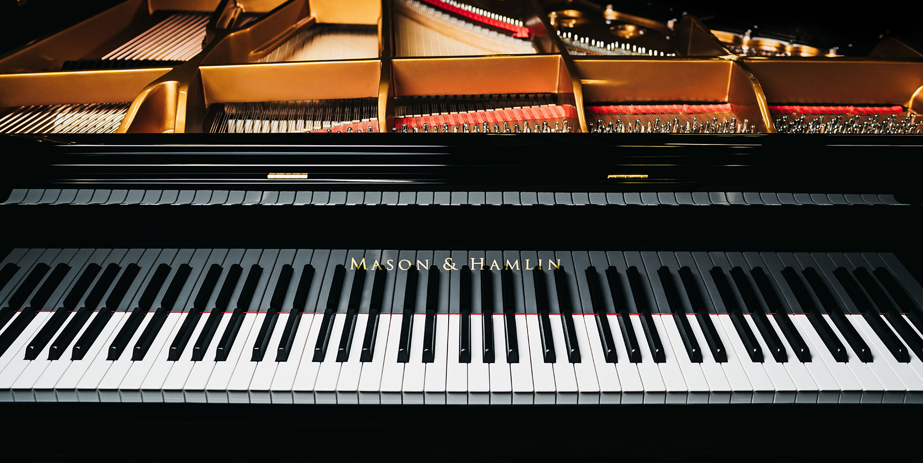 Mason & Hamlin piano in our recital hall